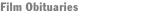 Film Obituaries