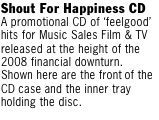 Shout For Happiness CD